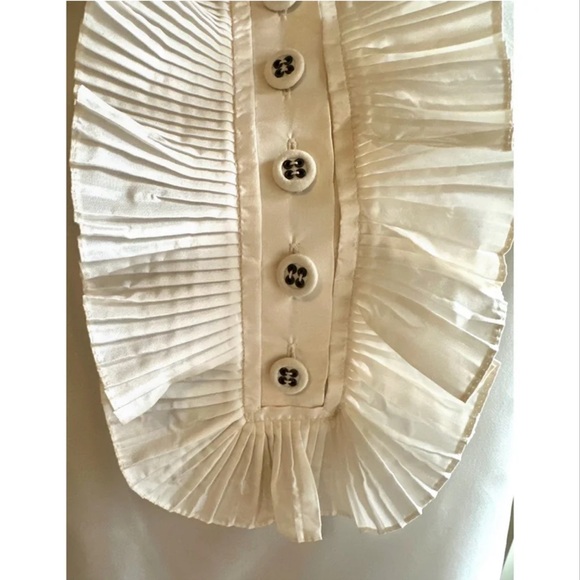 Chloé vintage silk ruffle top, circa early 2000s (Phoebe Philo era) - Picture 6 of 11